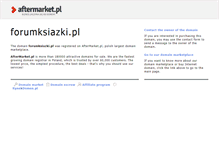 Tablet Screenshot of forumksiazki.pl